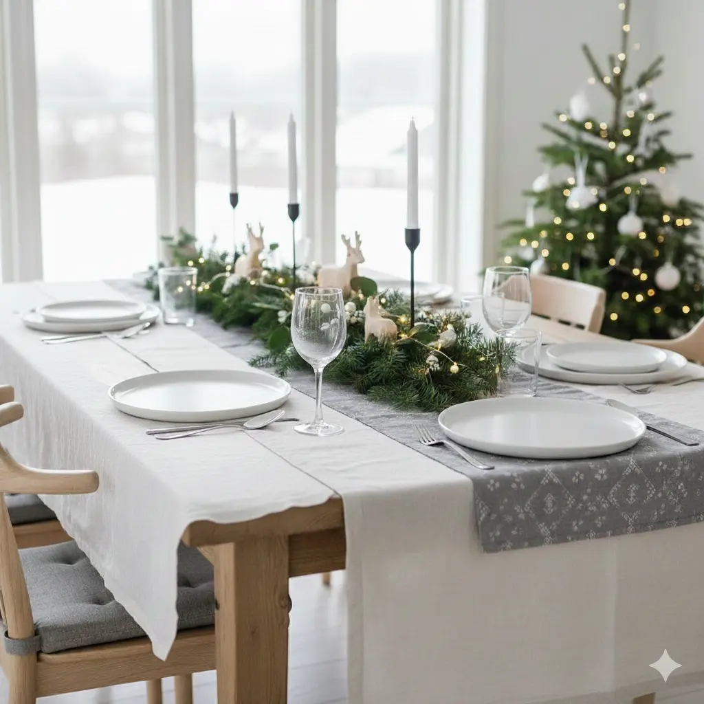 Decoración Mesa Navidad 3 decoracion mesa navidad