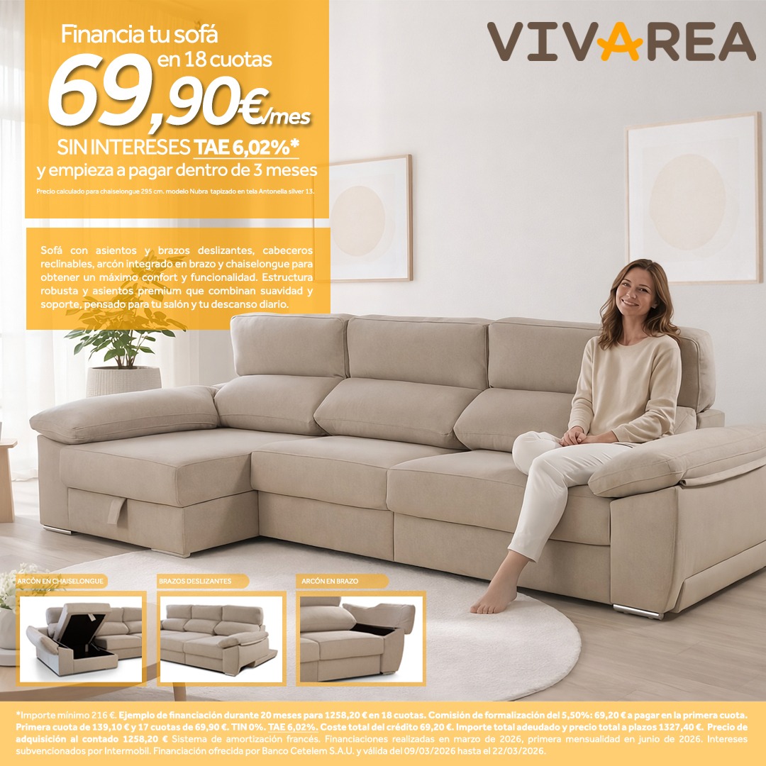 Banner promocio vivarea Tienda de muebles en Gijón 1