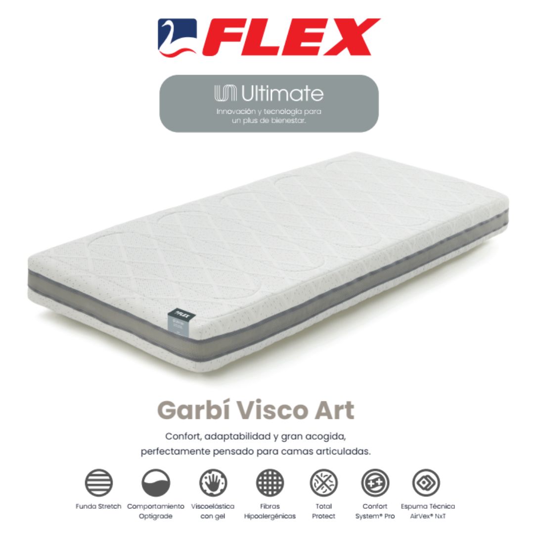 Colchón Flex GARBI ARTICULADO 1 Colchón garbi articulado viscoelastica FLEX