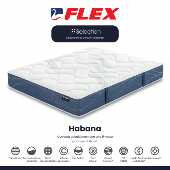 Colchon habana flex